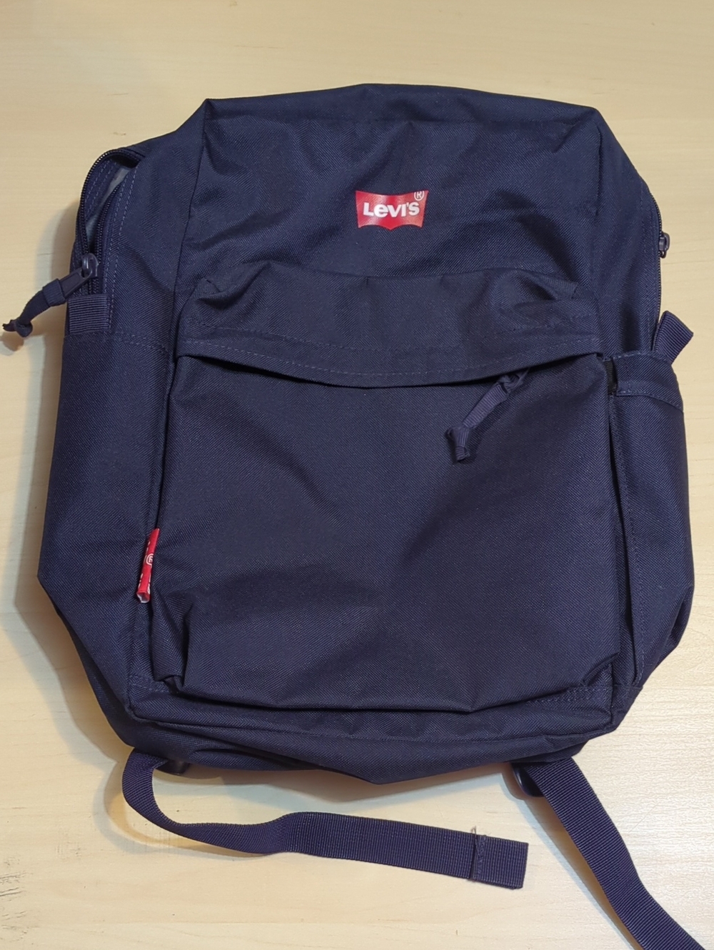 Levi's Dark Blue Everyday Backpack with Red Logo